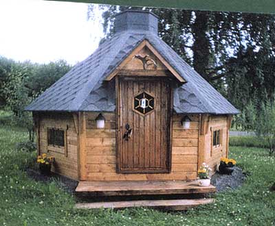 Grillkota Kota Grill Finnland Sauna Saunakota Infrarot Infrarotkabine Garten Gartenhaus