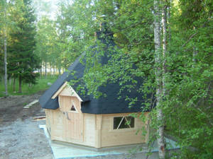 Grillkota Kota Grill Finnland Sauna Saunakota Infrarot Infrarotkabine Garten Gartenhaus