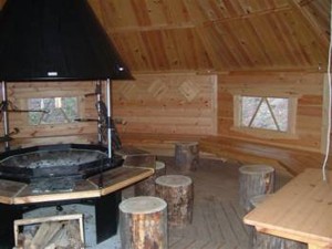 28 qm Grillkota Kota Grill Finnland Sauna Saunakota Infrarot Infrarotkabine Garten Gartenhaus